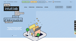 Desktop Screenshot of ecole-intuit-lab.com